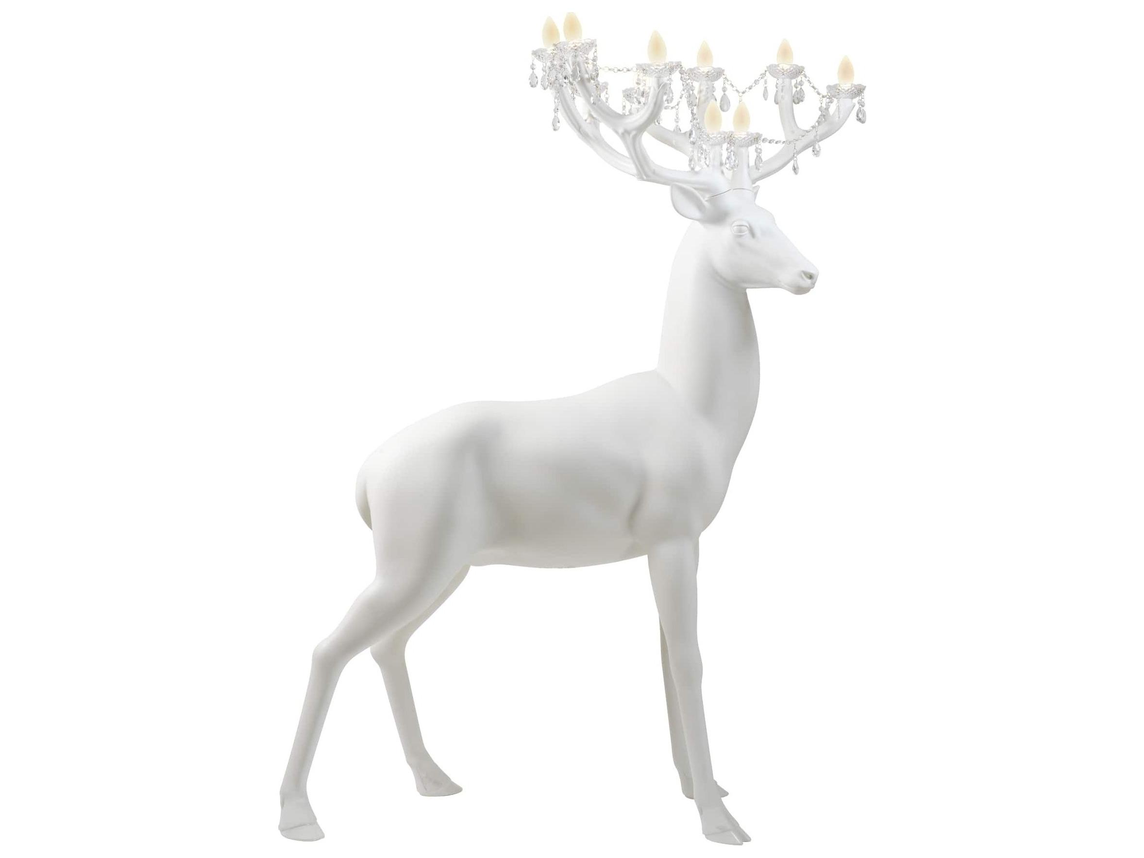 Qeeboo Sherwood White Floor Lamp