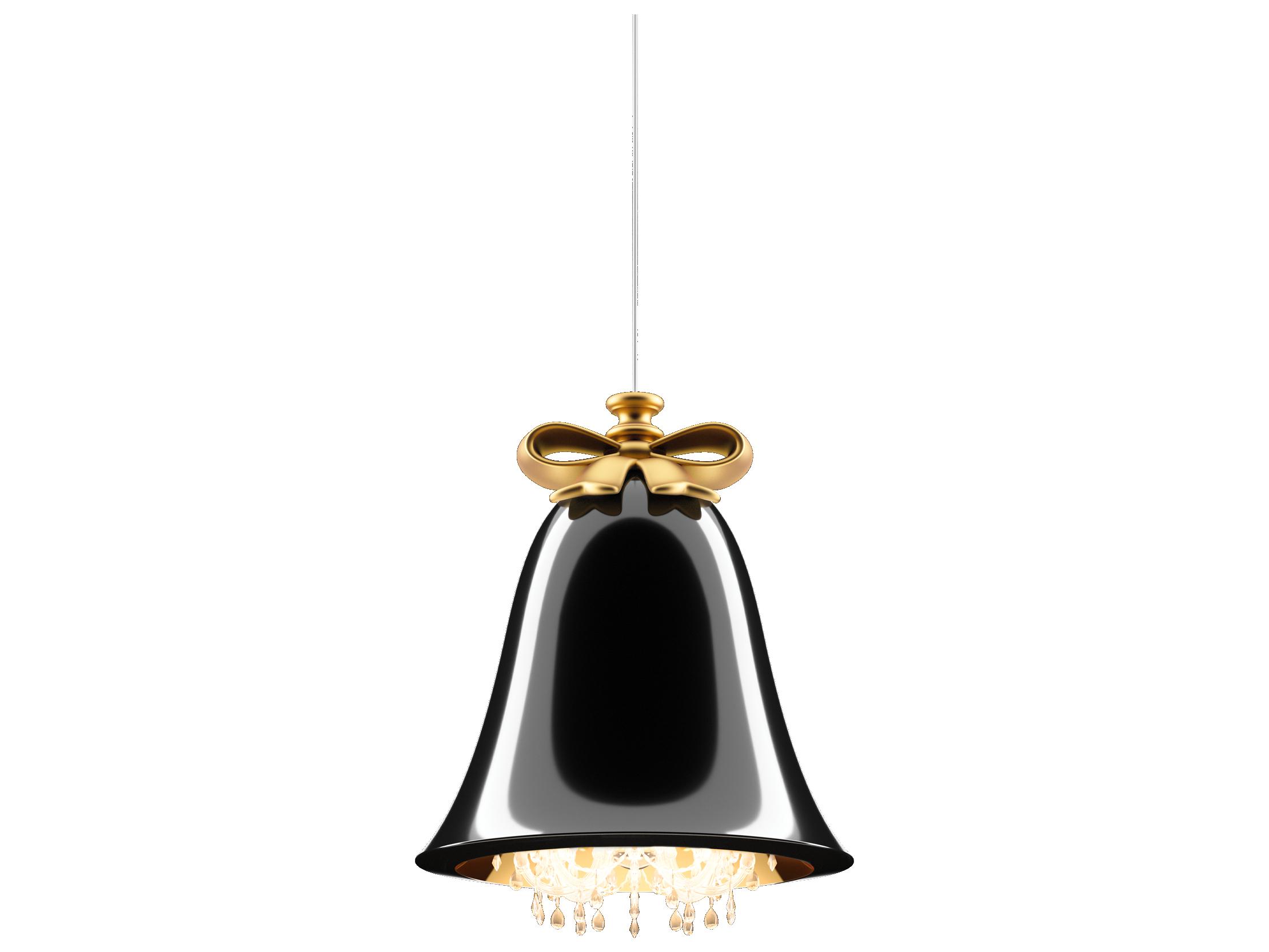 Qeeboo Mabelle 12-Light Black Bell Chandelier
