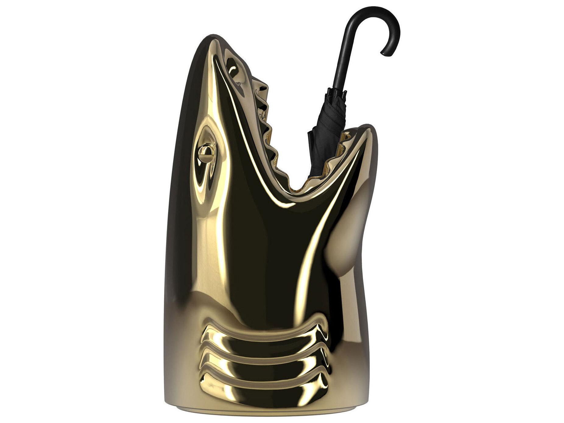 Qeeboo Killer Gold Umbrella Stand