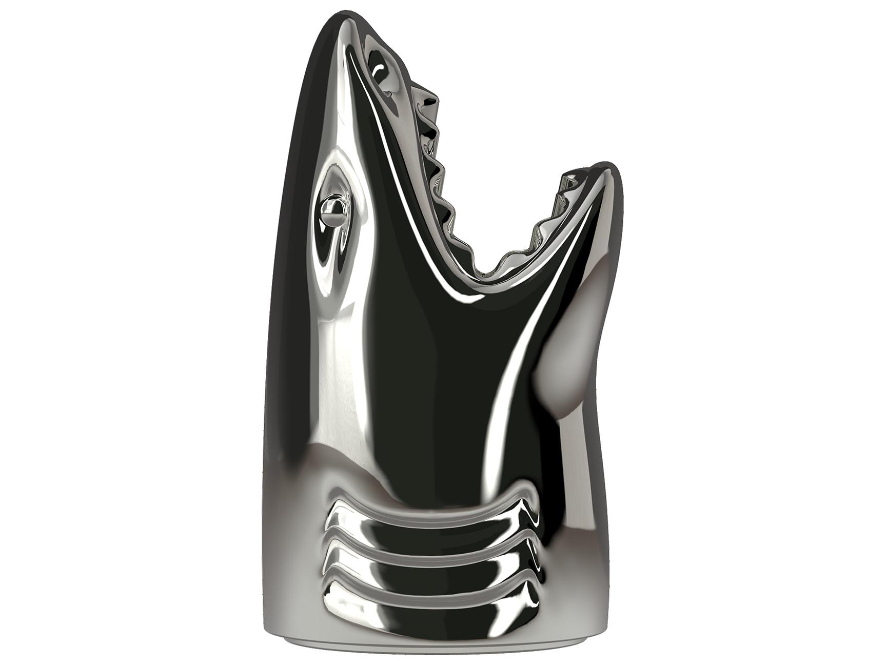 Qeeboo Killer Silver Umbrella Stand