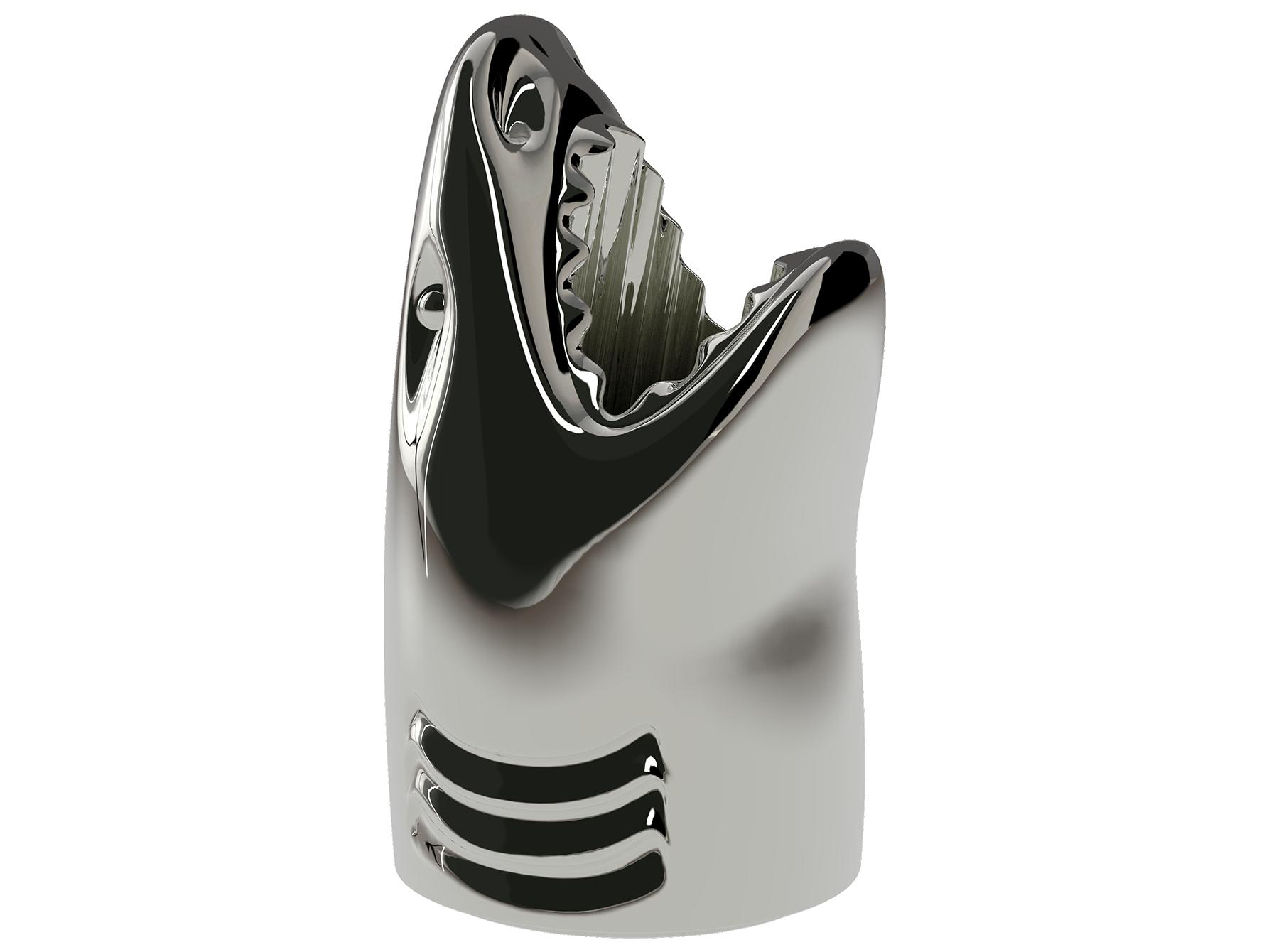 Qeeboo Killer Silver Umbrella Stand