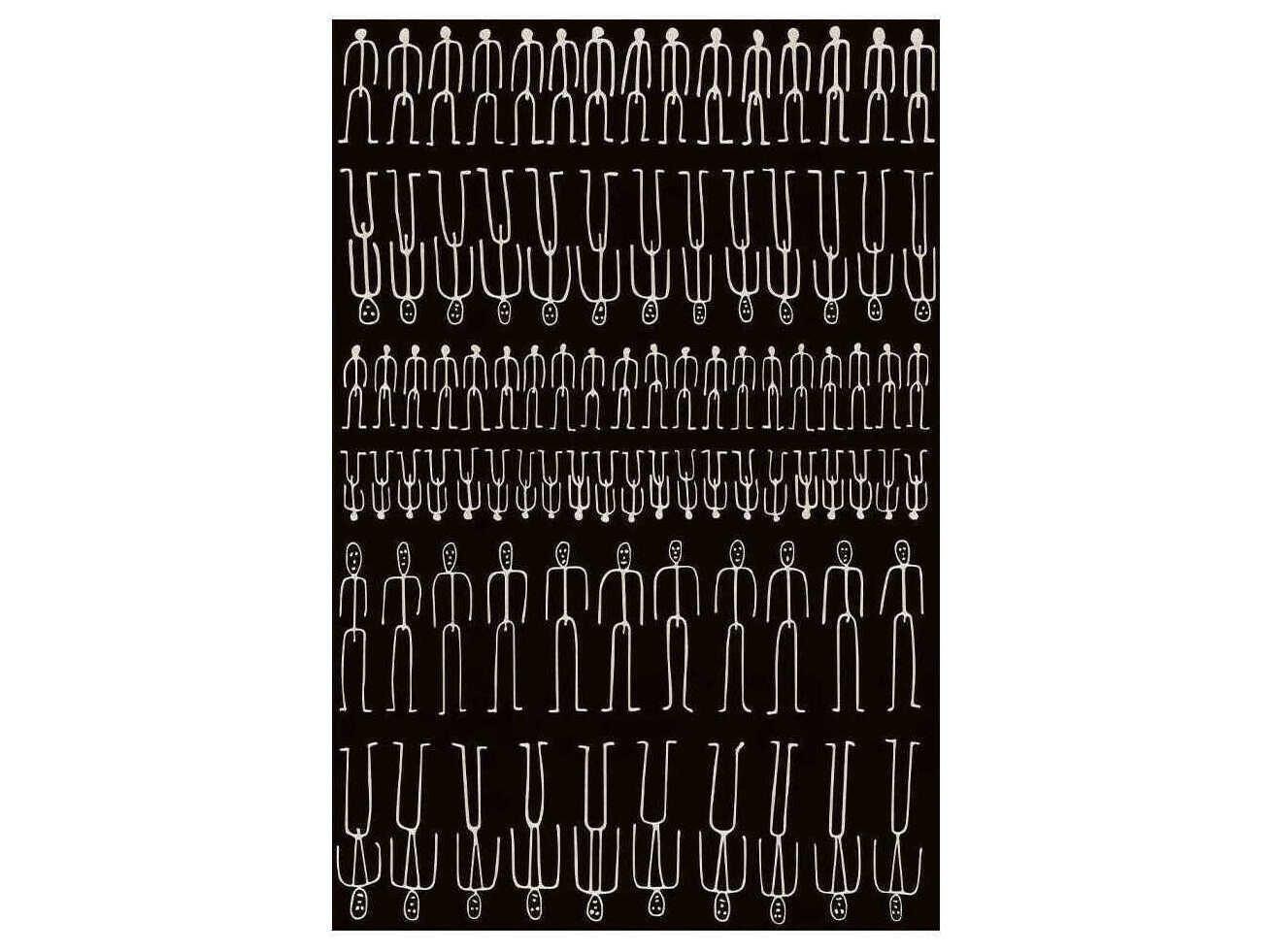 Qeeboo Genetic Tales Parade Graphic Area Rug