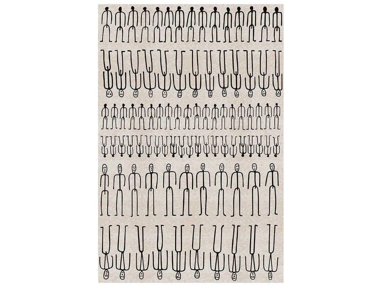 Qeeboo Genetic Tales Parade Graphic Area Rug