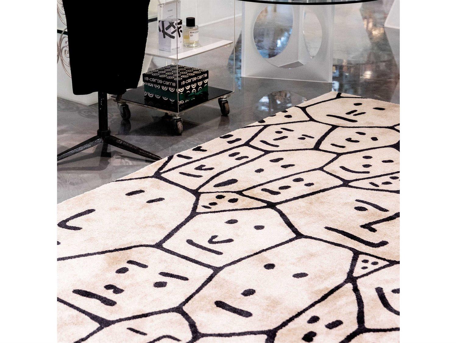 Qeeboo Genetic Tales People Graphic Area Rug