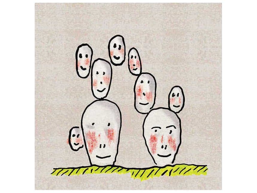 Qeeboo Genetic Tales Prickly Pear Graphic Area Rug