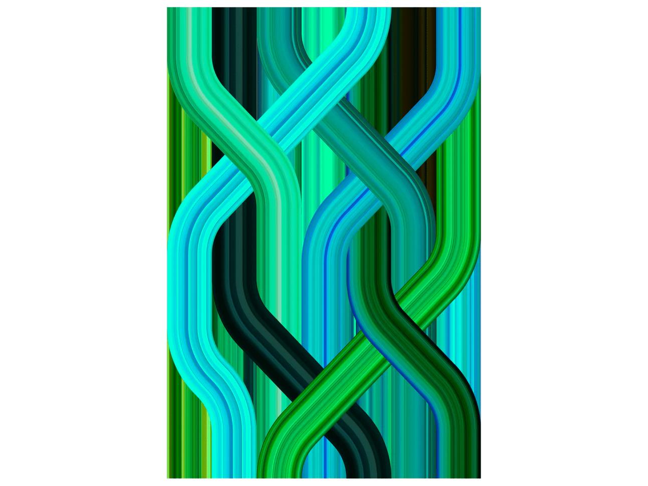 Qeeboo Wave Abstract Area Rug