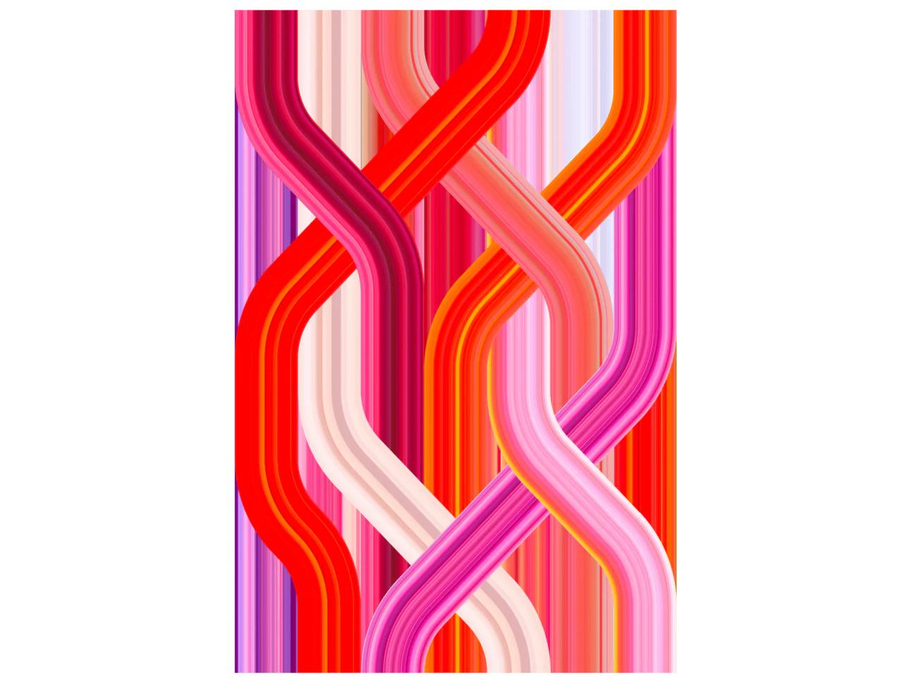 Qeeboo Wave Abstract Area Rug