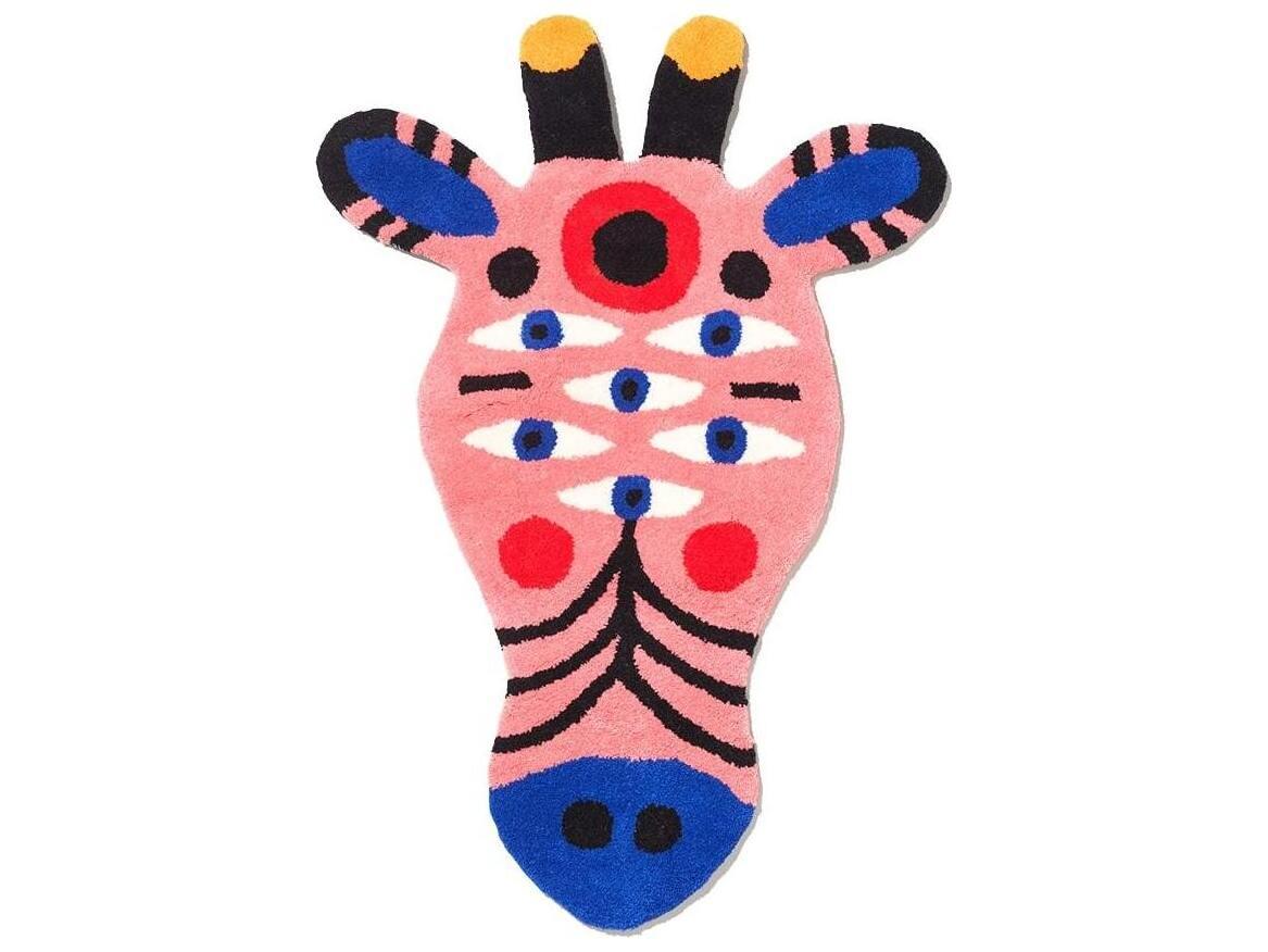 Qeeboo Oggian Gira Graphic Area Rug