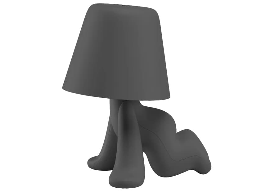 Qeeboo Sweet Brothers Black Table Lamp (Set of 5)