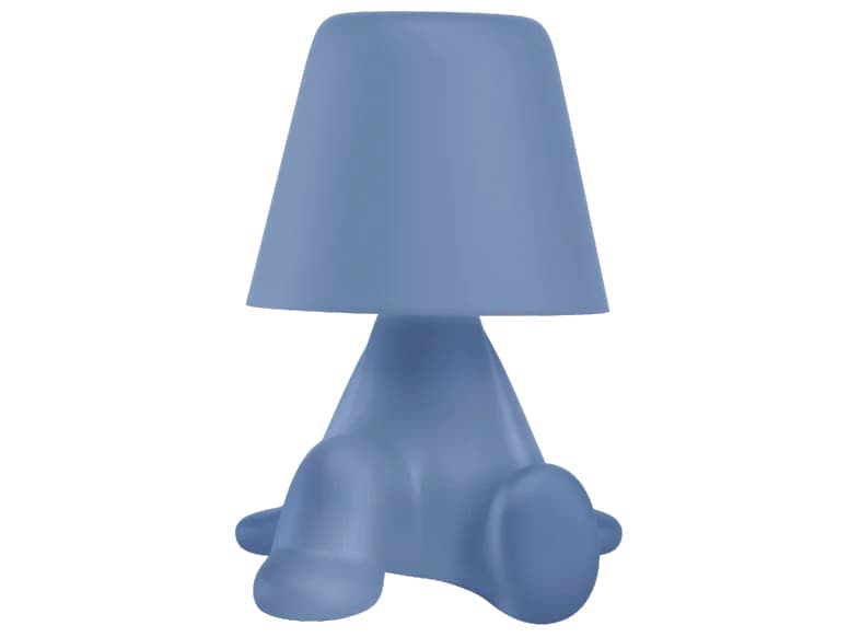 Qeeboo Sweet Brothers Light Blue Table Lamp (Set of 5)