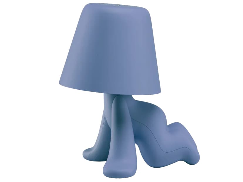 Qeeboo Sweet Brothers Light Blue Table Lamp (Set of 5)