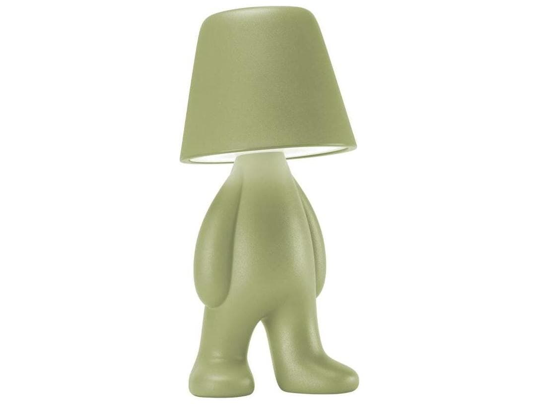 Qeeboo Bigger Brother Green Khaki Table Lamp