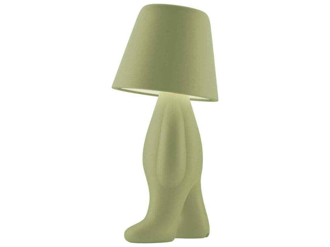 Qeeboo Bigger Brother Green Khaki Table Lamp
