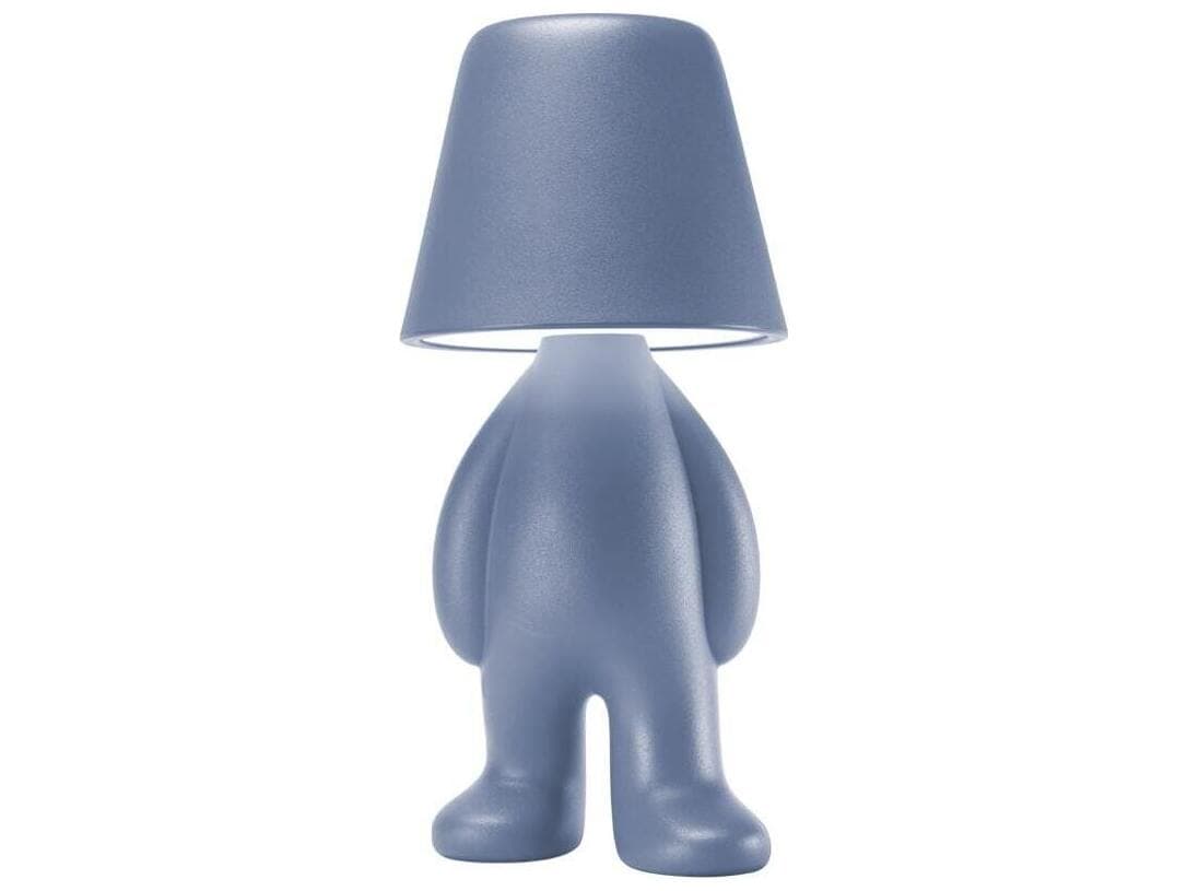 Qeeboo Bigger Brother Light Blue Table Lamp