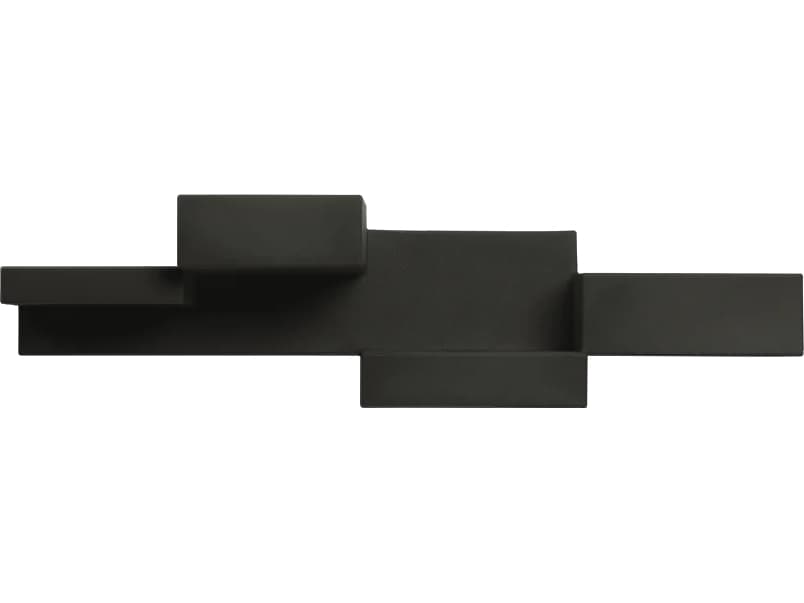 Qeeboo Primitive Black Wall Bookshelf