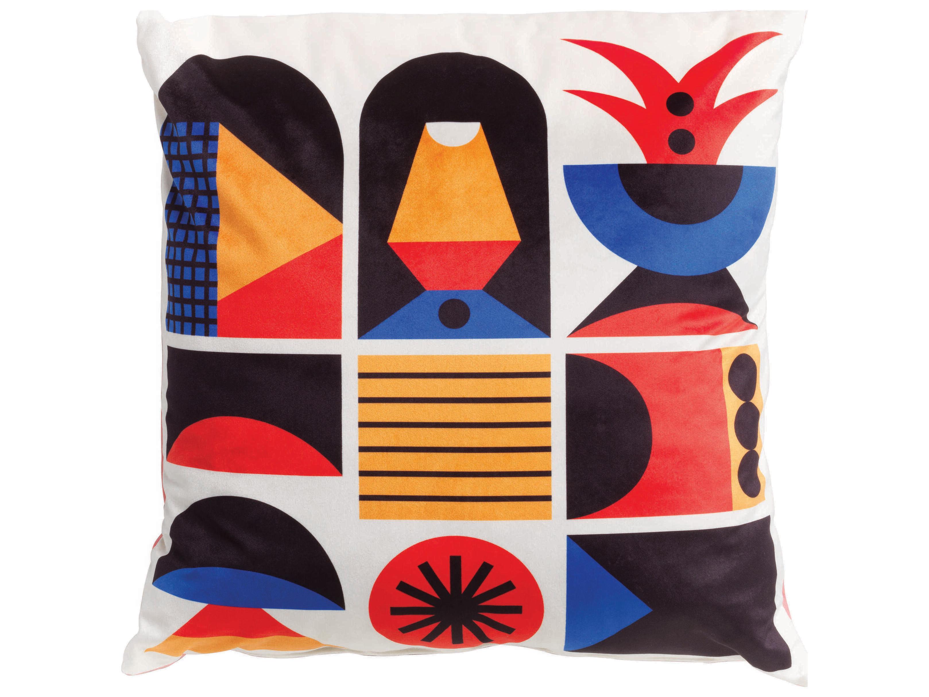 Qeeboo Oggian Face Pillow