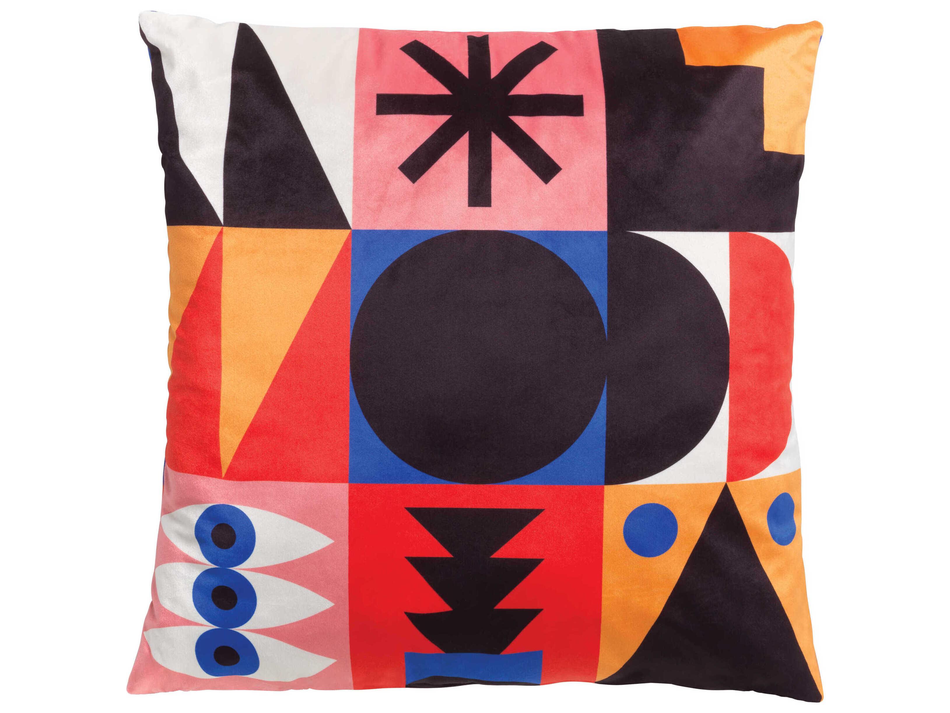 Qeeboo Oggian Red Palm Pillow