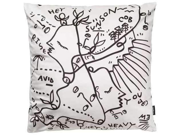 Qeeboo Linescapes Energetic Expressions Pillow