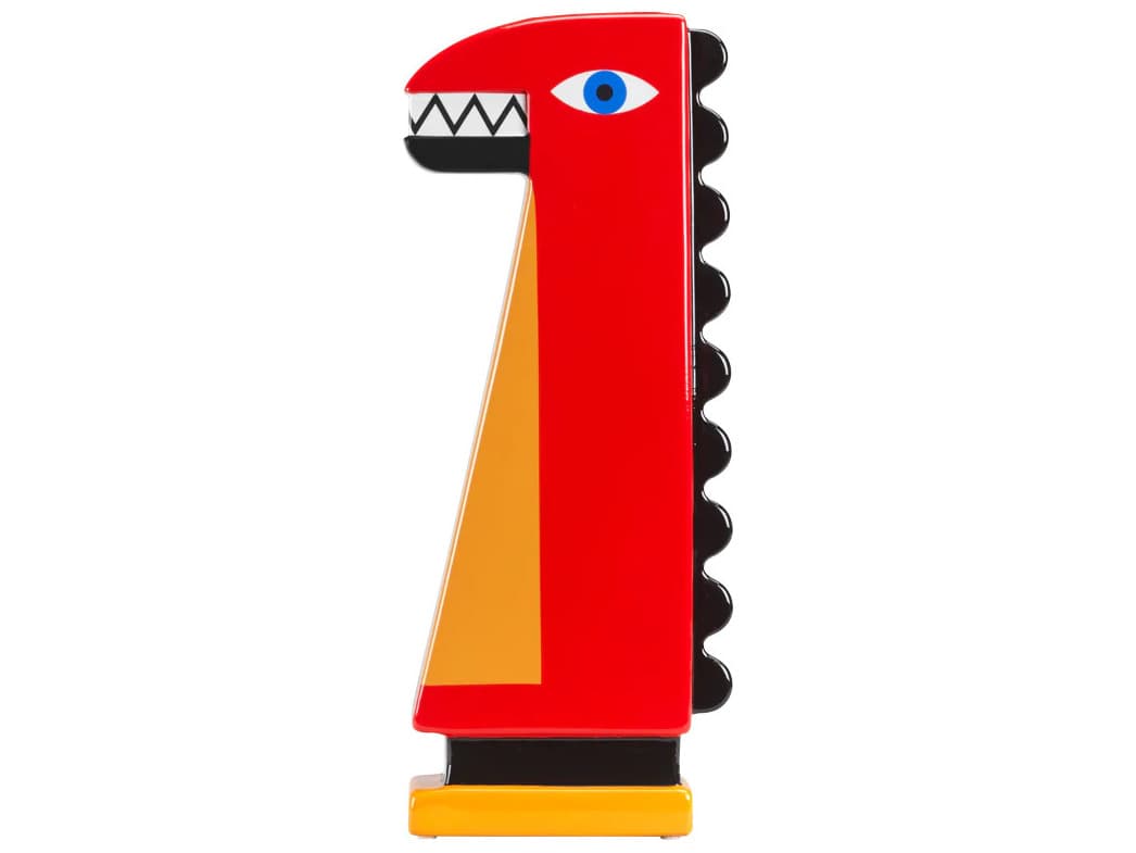 Qeeboo Oggian Red Spark Vase