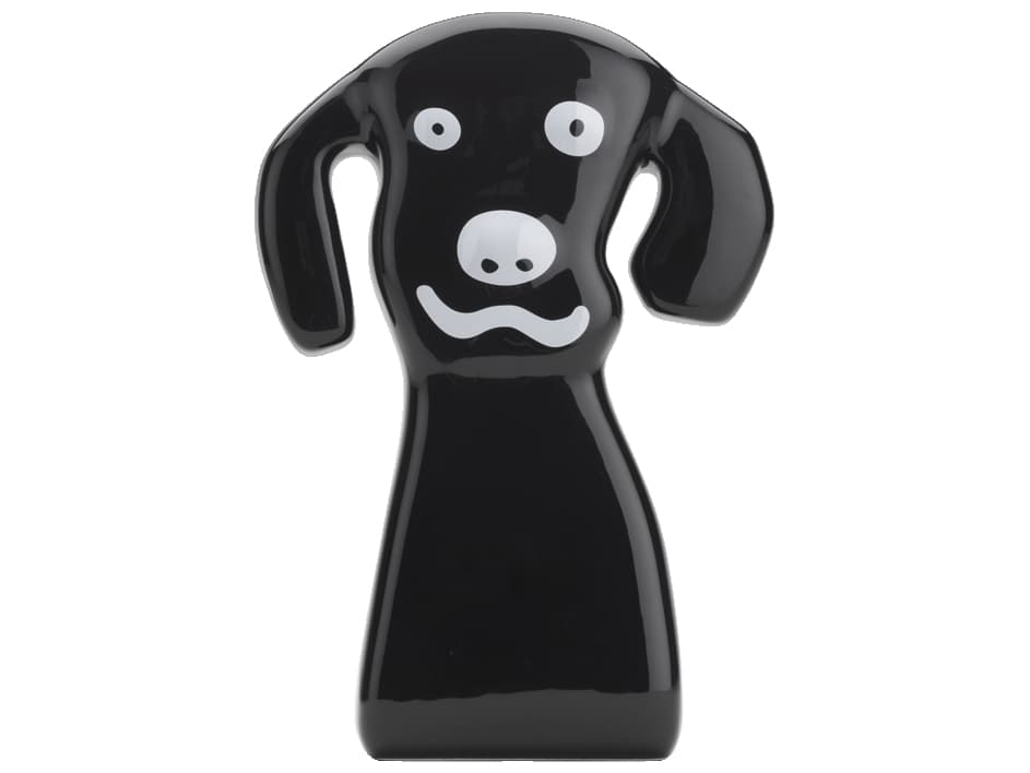 Qeeboo Kritters Black Bozo Vase