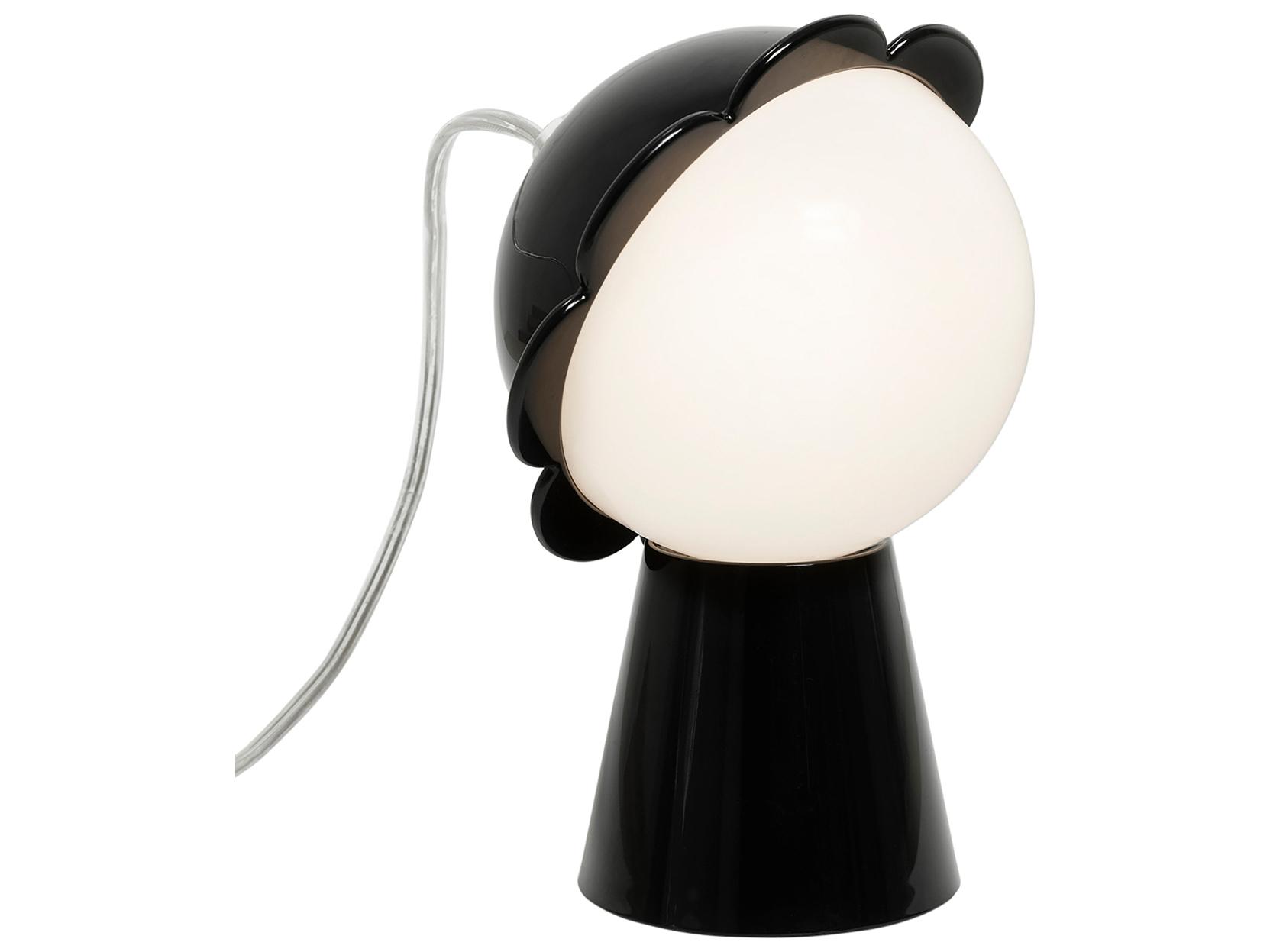 Qeeboo Daisy Black Table Lamp