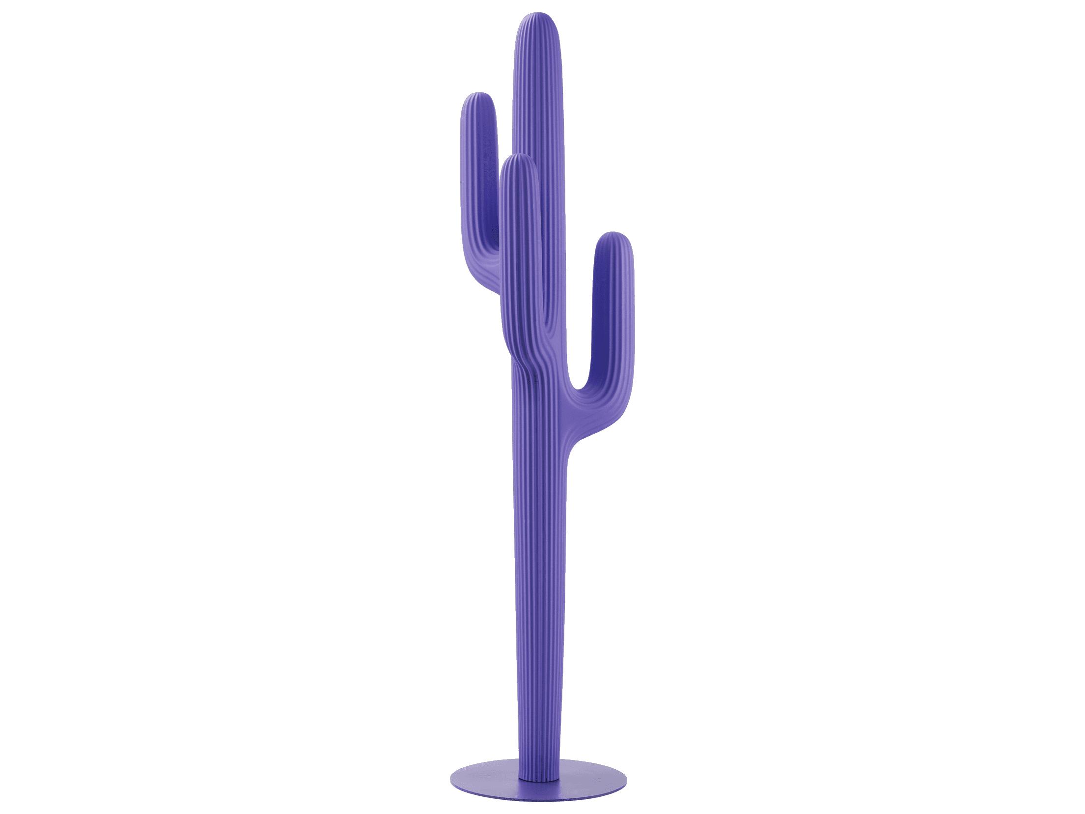 Qeeboo Saguaro Blue Violet Coat Rack