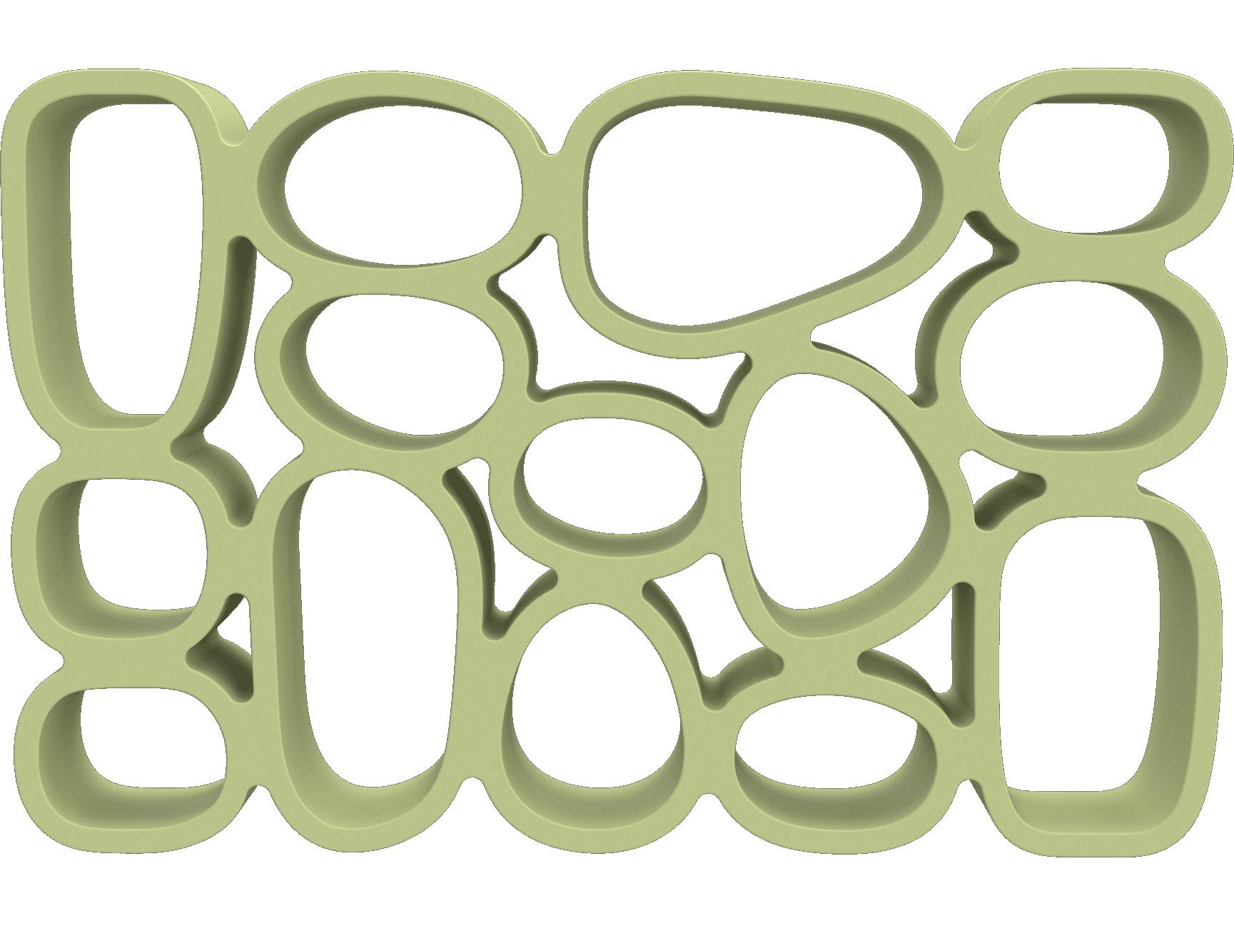 Qeeboo Koibuchi Green Khaki Bookcase