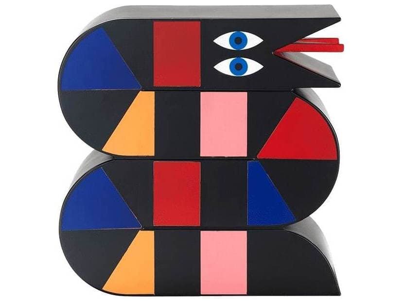 Qeeboo Oggian Mambo Wood End Table