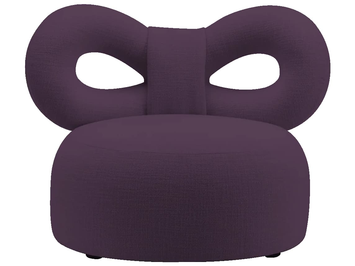Qeeboo Ribbon Purple Accent Chair