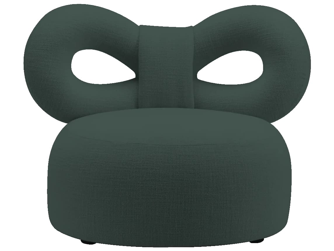 Qeeboo Ribbon Green Accent Chair
