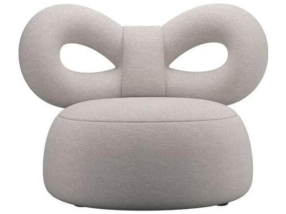 Qeeboo Ribbon Gray Accent Chair