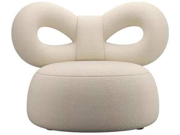 Qeeboo Ribbon Cream Accent Chair