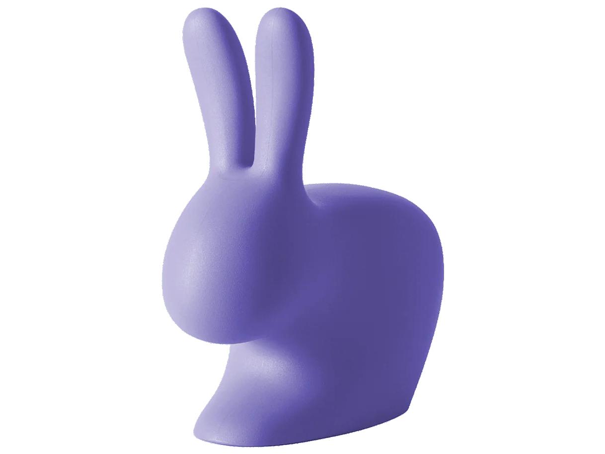 Qeeboo Rabbit Blue Violet Doorstopper