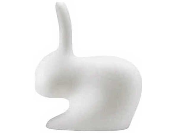 Qeeboo Rabbit Translucent White Table Lamp