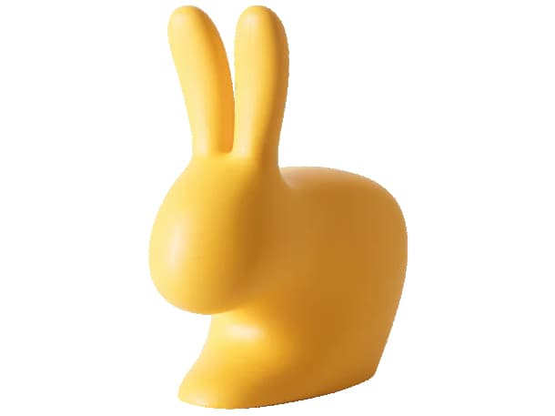 Qeeboo Rabbit Yellow Doorstopper