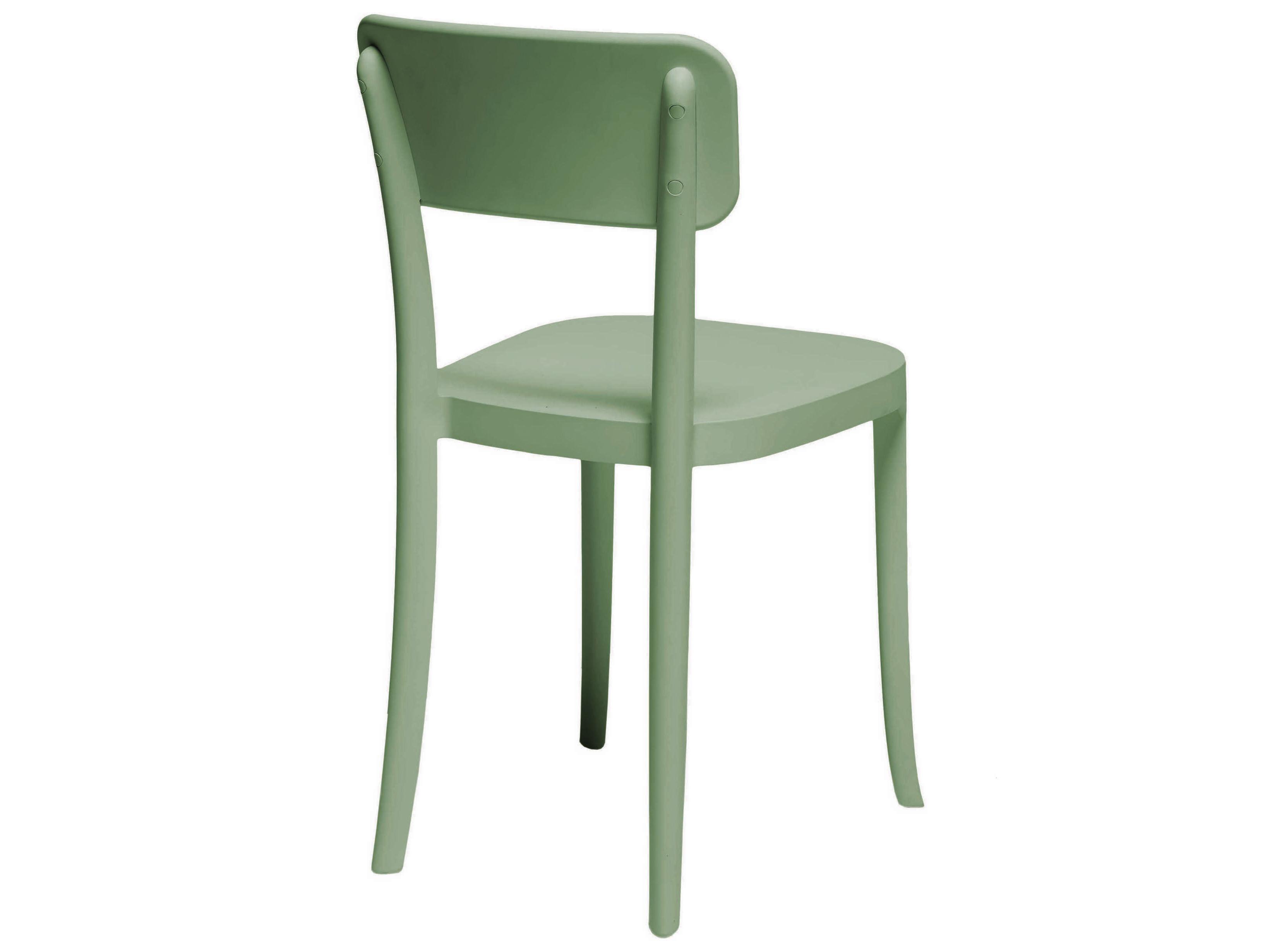 Qeeboo Outdoor K Green Polypropylene Dining Chair (Set of 2)