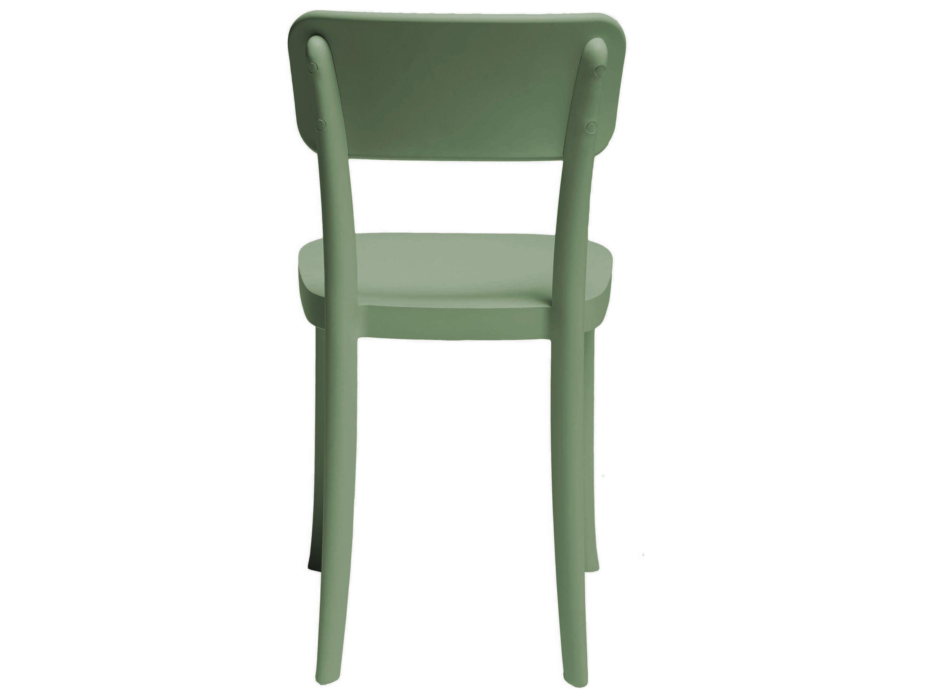 Qeeboo Outdoor K Green Polypropylene Dining Chair (Set of 2)