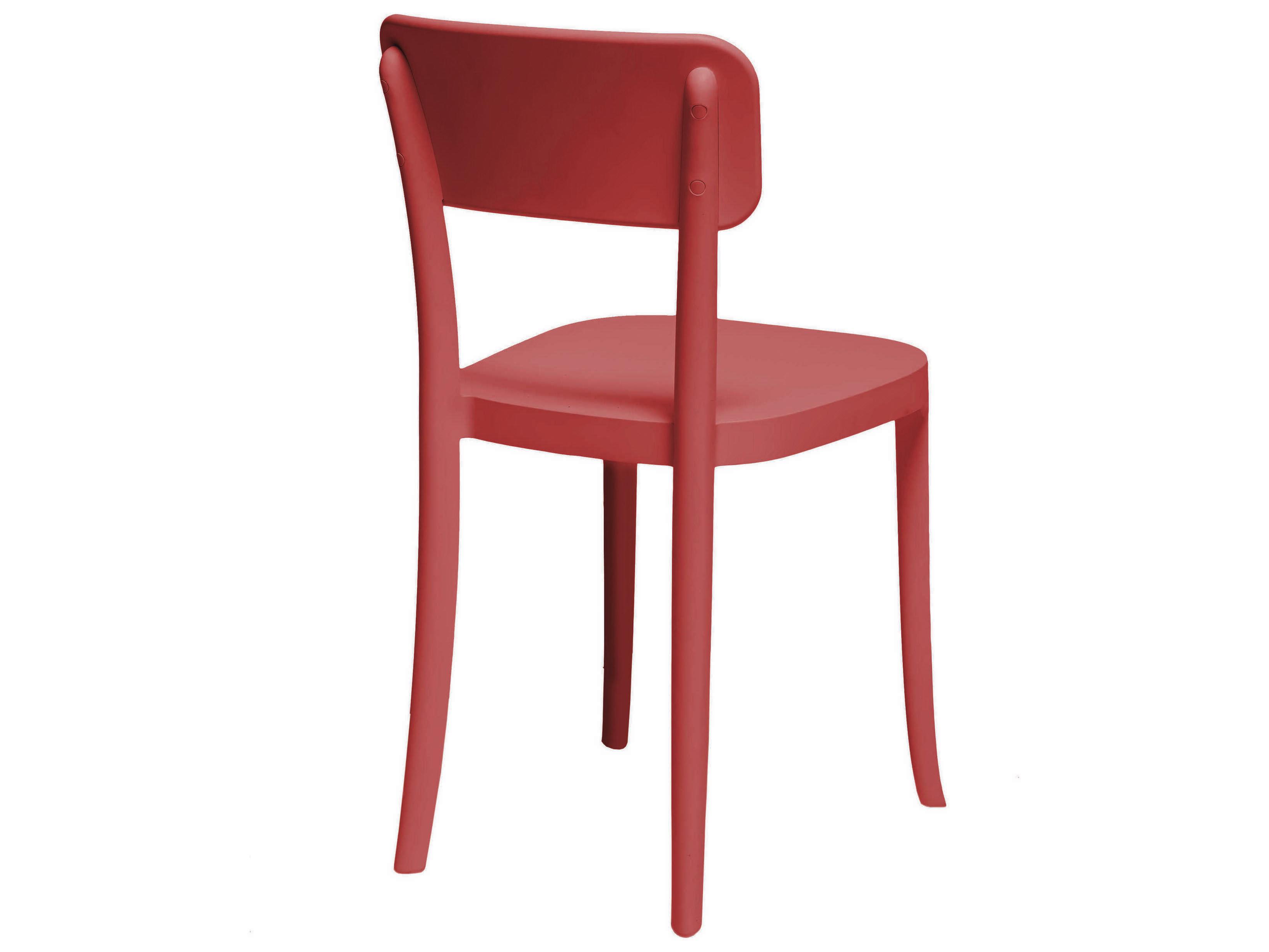 Qeeboo Outdoor K Red Mix Polypropylene Dining Chair (Set of 2)