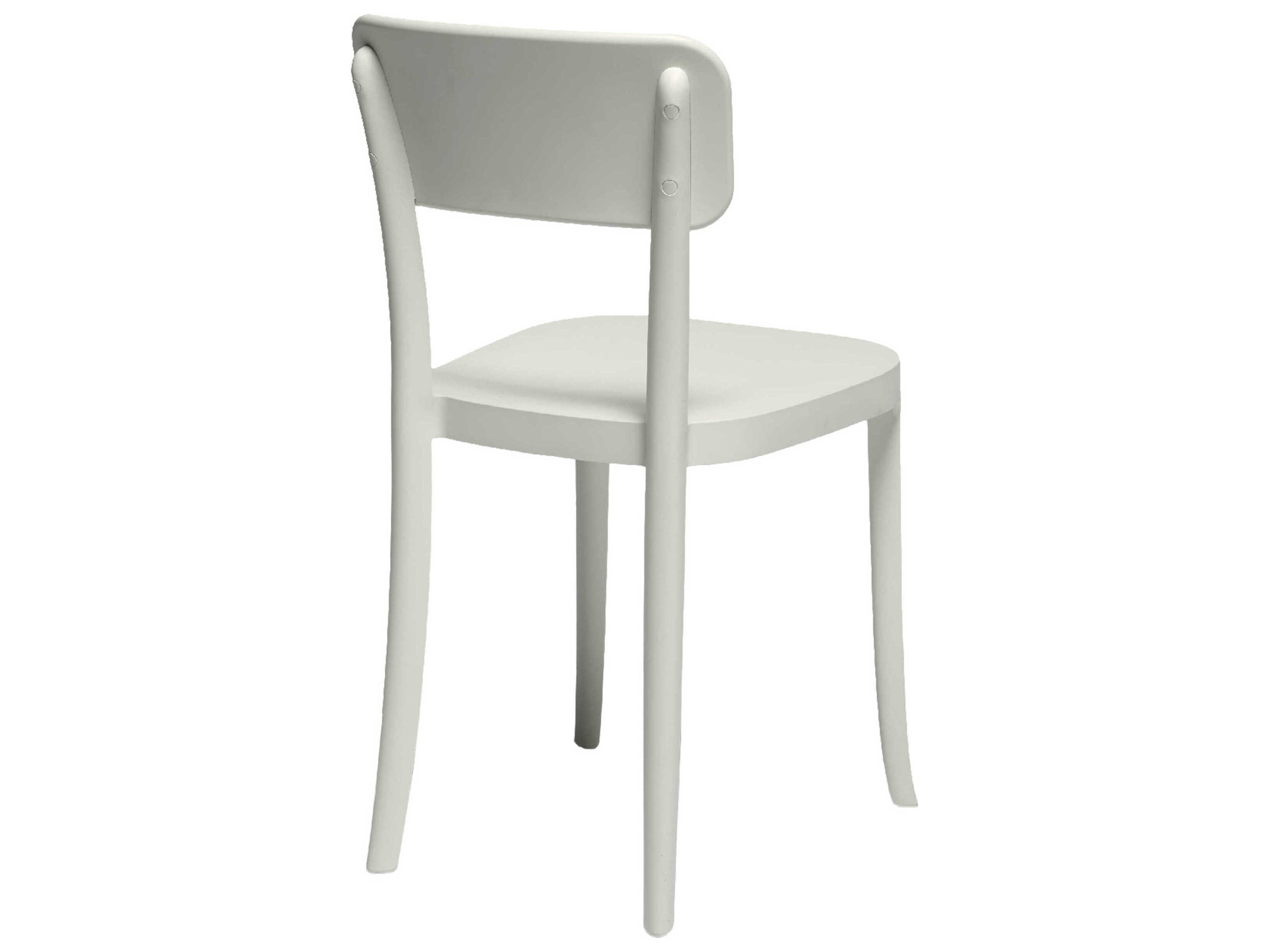 Qeeboo Outdoor K White Polypropylene Dining Chair (Set of 2)