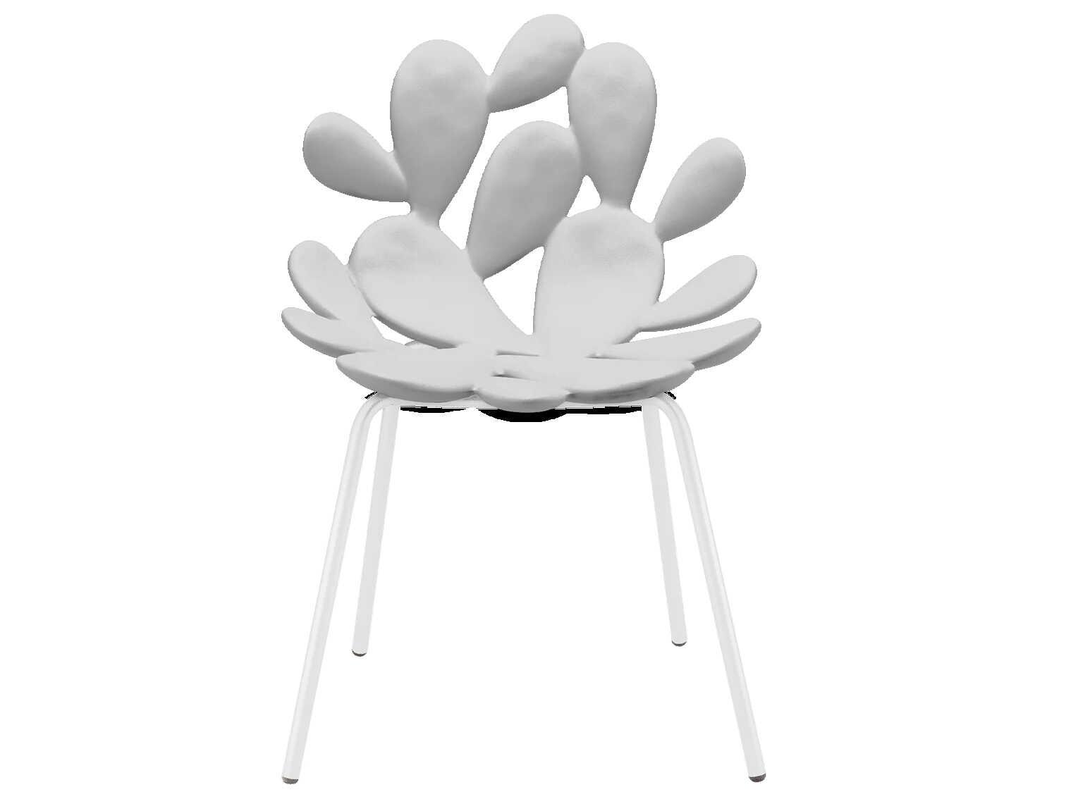 Qeeboo Outdoor Filicudi White Recycled Plastic Dining Chair (Set of 2)