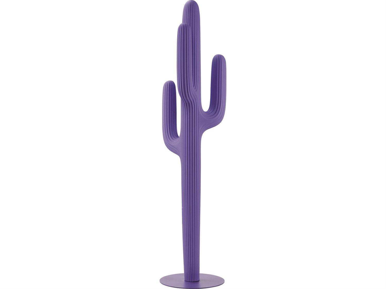 Qeeboo Outdoor Saguaro Blue Violet Coat Rack