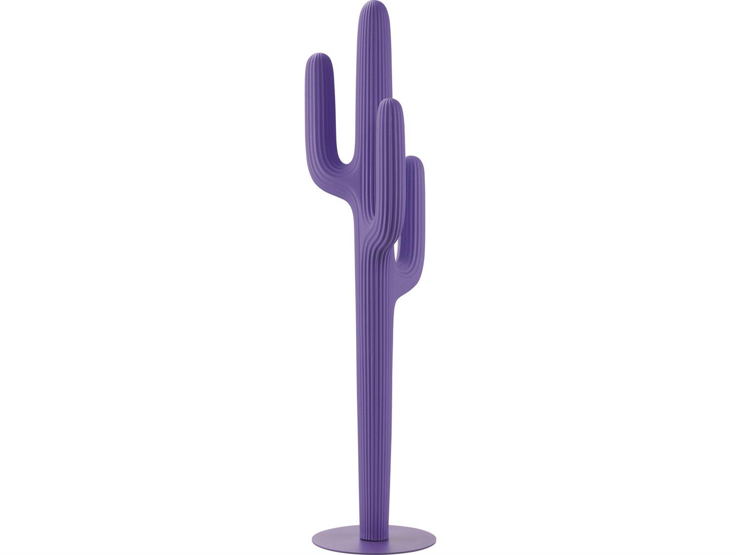 Qeeboo Outdoor Saguaro Blue Violet Coat Rack