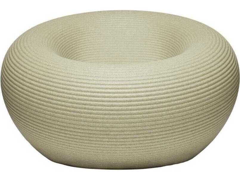 Qeeboo Outdoor Nami Sage Green Mix Recycled Plastic Lounge Chair