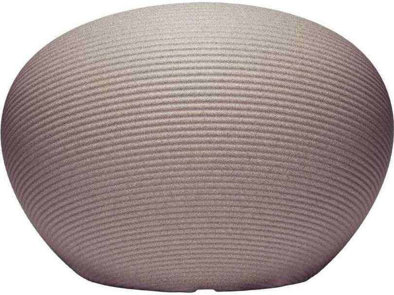 Qeeboo Outdoor Nami Warm Grey Mix Recycled Plastic Lounge Chair