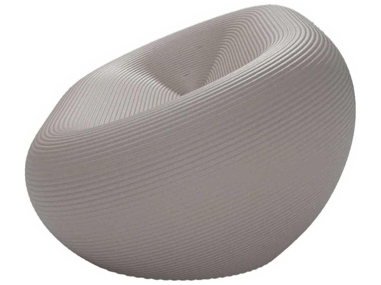 Qeeboo Outdoor Nami Dove Grey Recycled Plastic Sofa