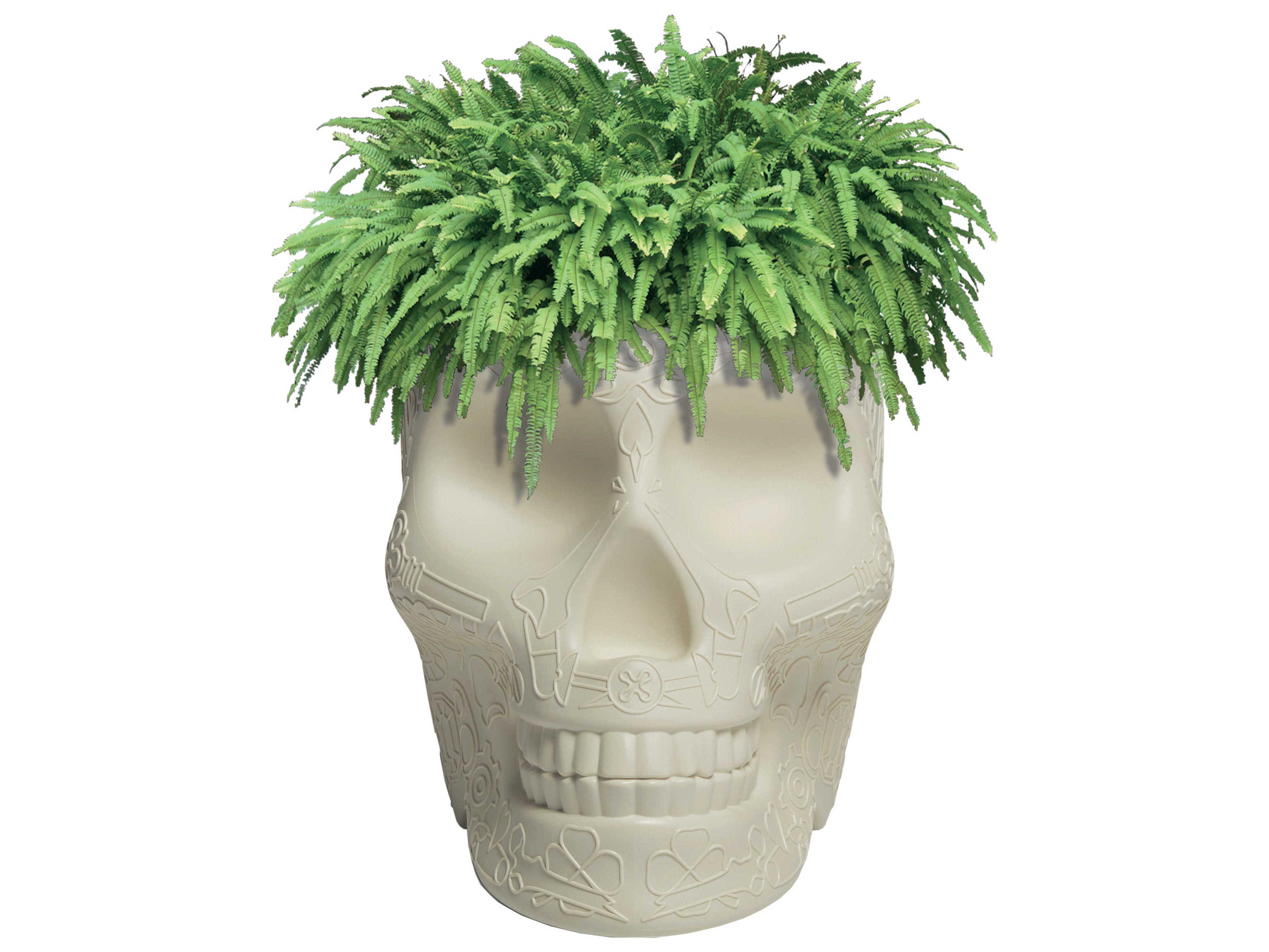 Qeeboo Outdoor Mexico Ivory Planter