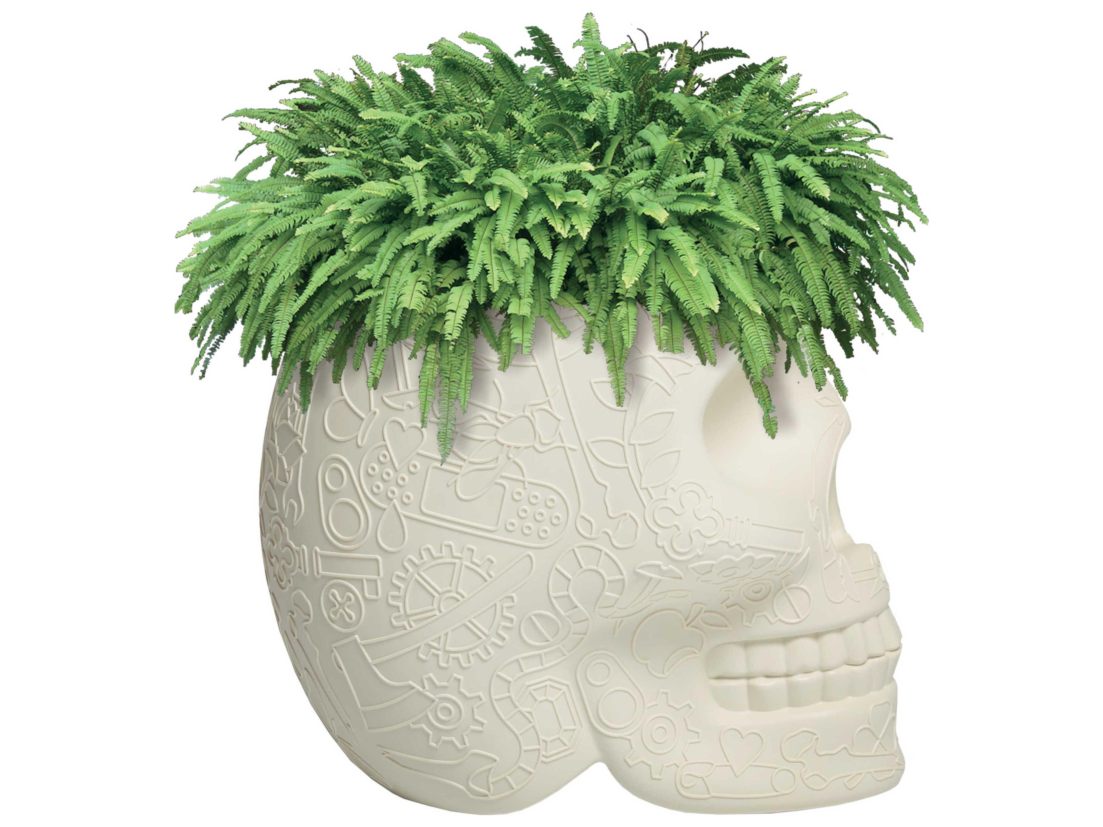 Qeeboo Outdoor Mexico Ivory Planter