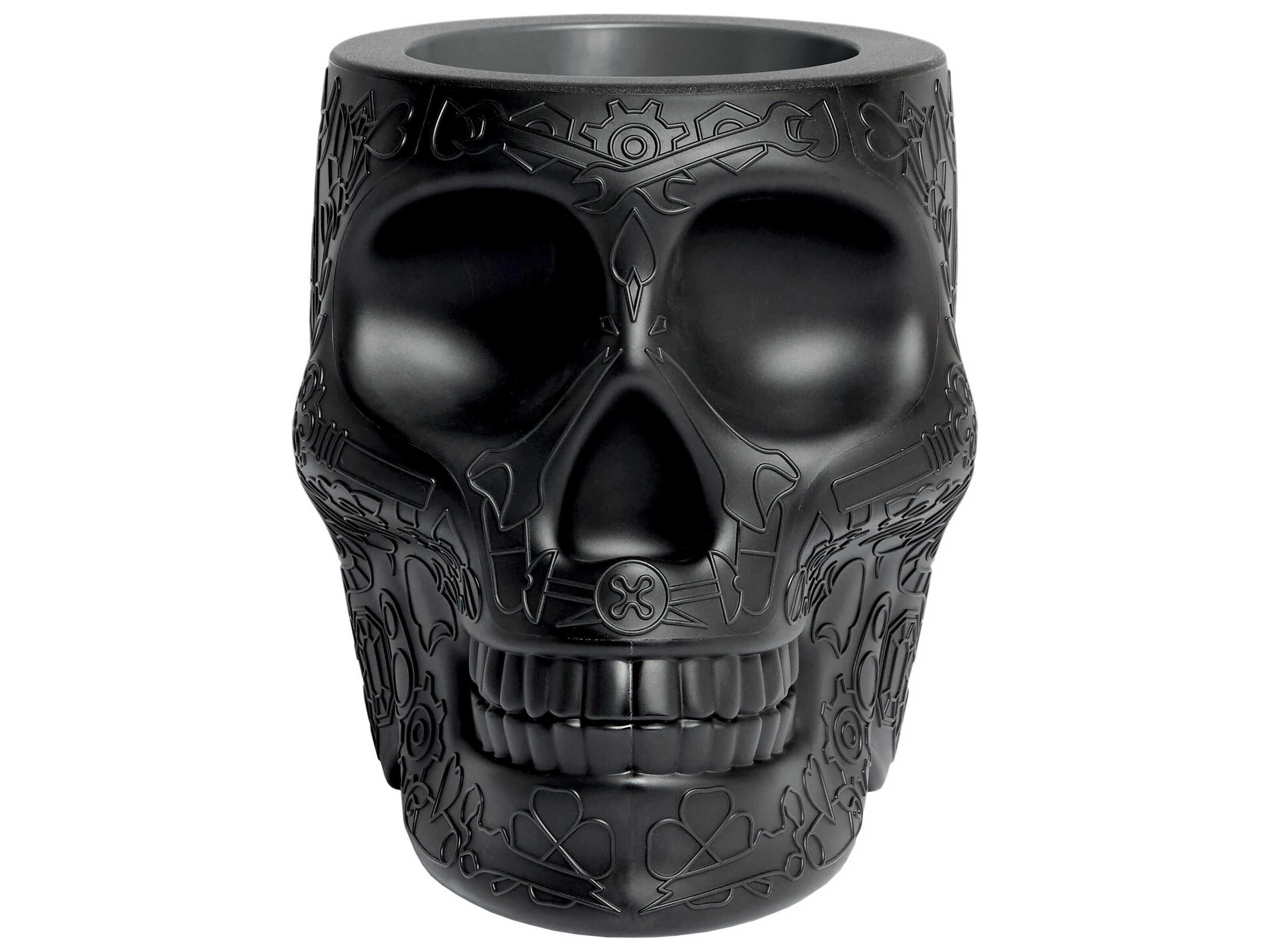 Qeeboo Outdoor Mexico Black Planter