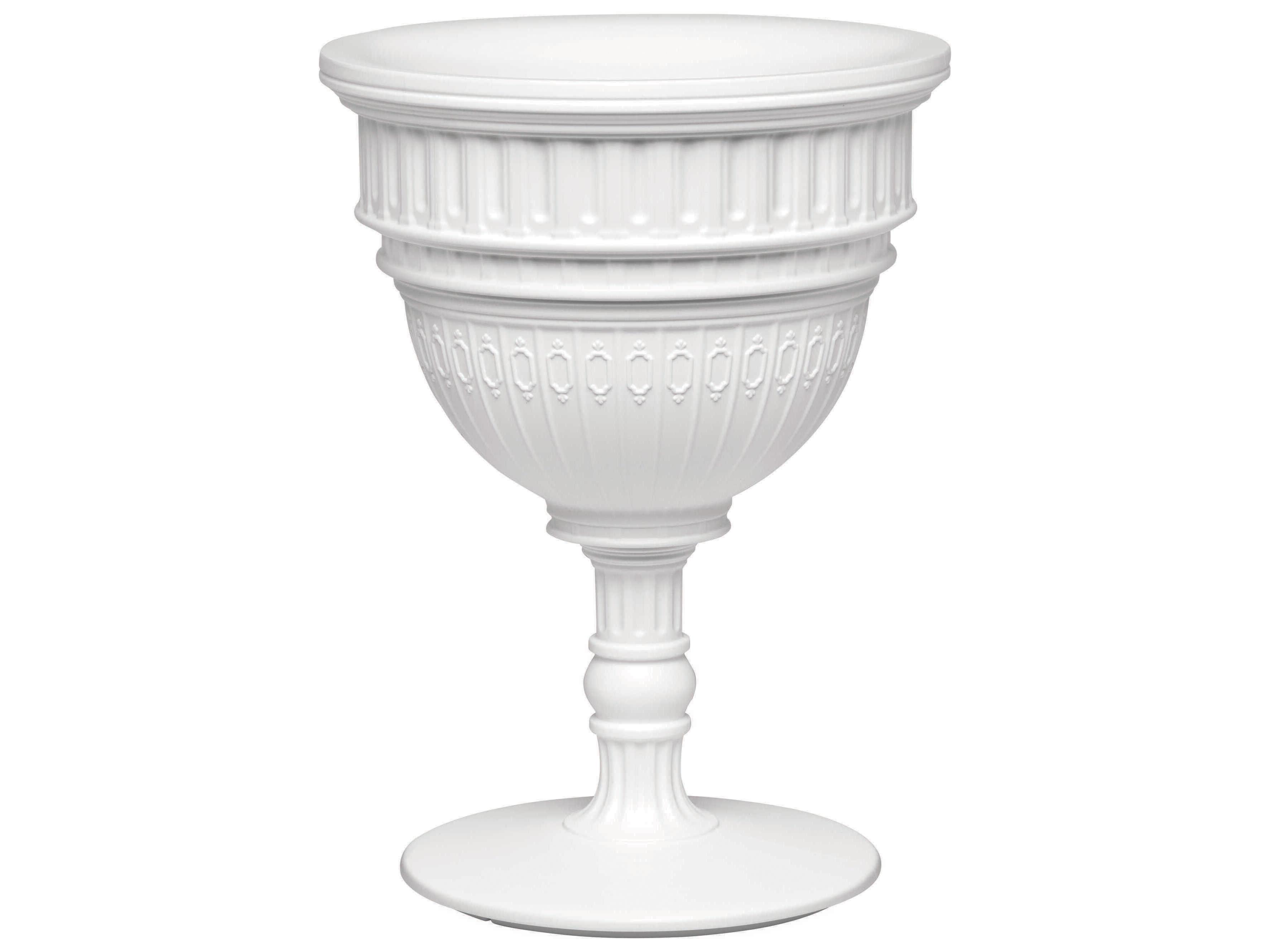Qeeboo Outdoor Capitol White Planter