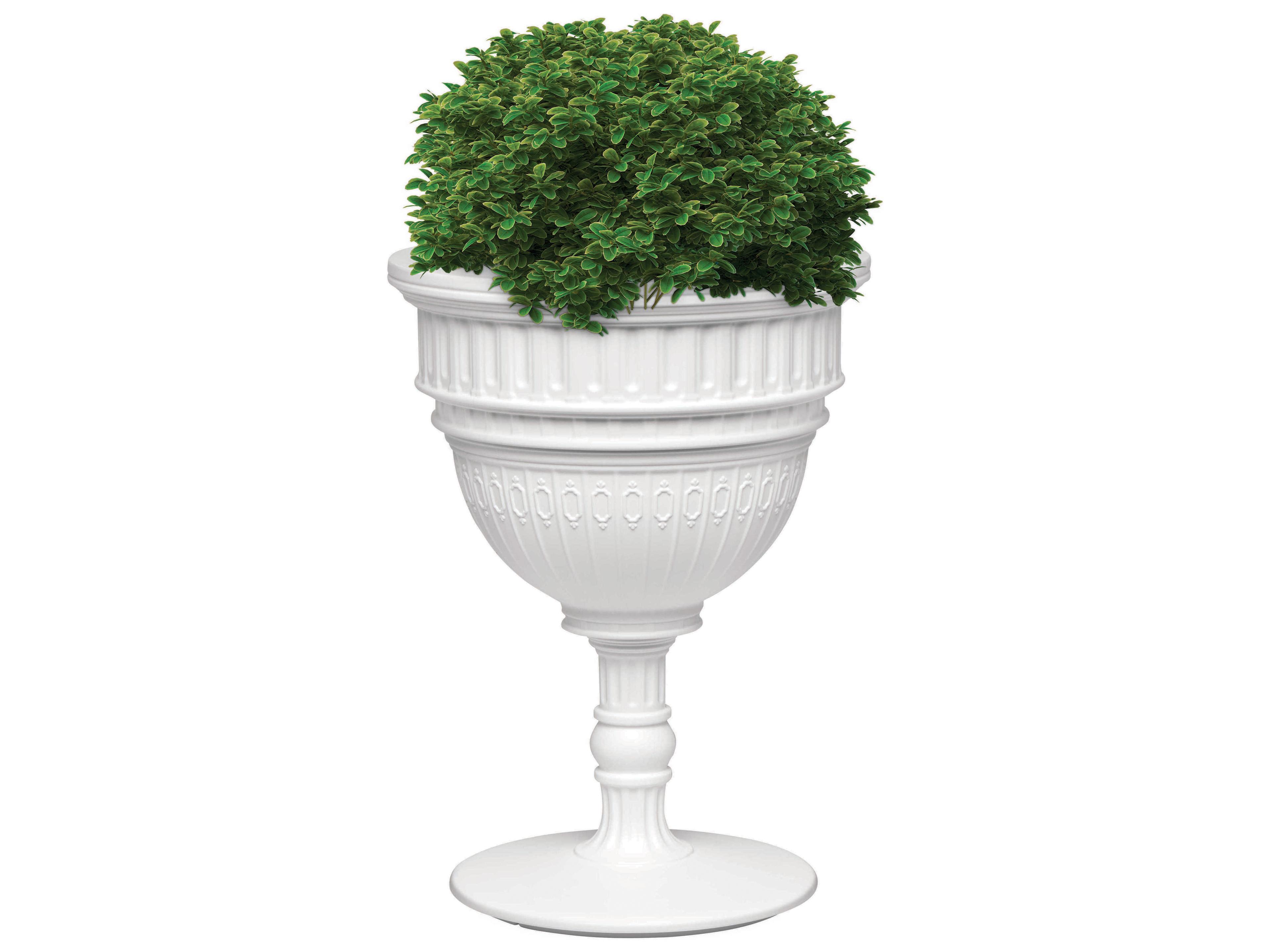 Qeeboo Outdoor Capitol White Planter